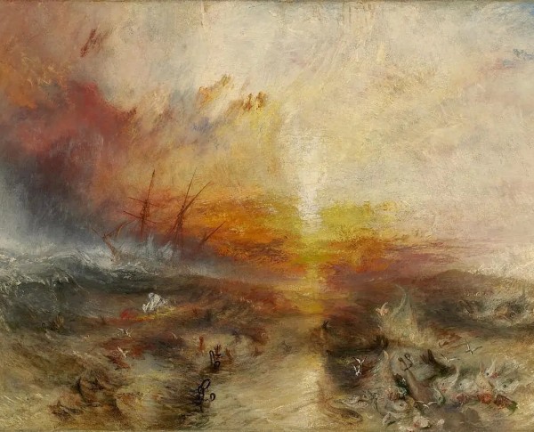 The Slave Ship 1840 by Joseph Mallord William Turner Original Oil Painting - GFM Painting