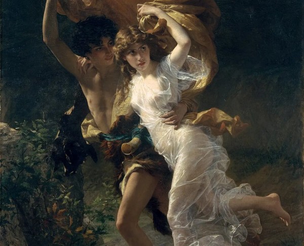 The Storm by Pierre Auguste Cot Original Oil Painting - GFM Painting