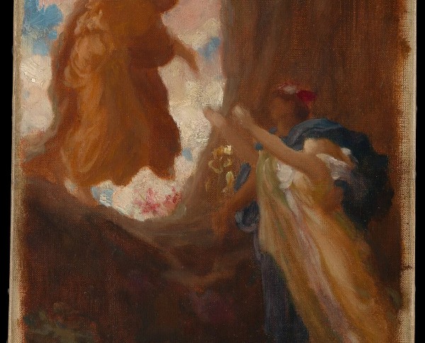 The Return of Persephone by Lord Frederick Leighton Original Oil Painting - GFM Painting