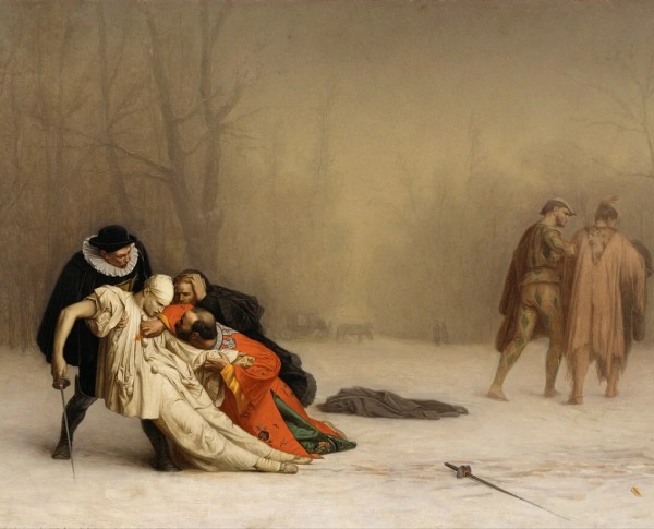 The Duel After the Masquerade by Jean-Léon Gérôme Original Oil Painting - GFM Painting
