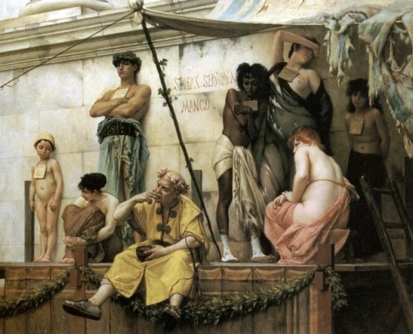 The Slave Market by Jean-Léon Gérôme Original Oil Painting - GFM Painting