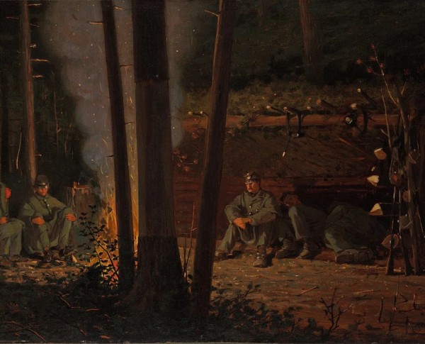 In Front of Yorktown by Winslow Homer Original Oil Painting - GFM Painting