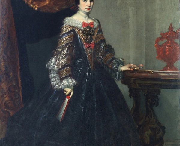 Teresa Francisca Mudarra y Herrera by Claudio Coello Original Oil Painting - GFM Painting