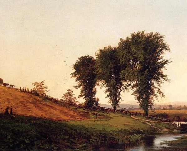 Haying by Grant Wood Original Oil Painting - GFM Painting