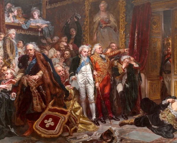 Rejtan by Jan Matejko Original Oil Painting - GFM Painting