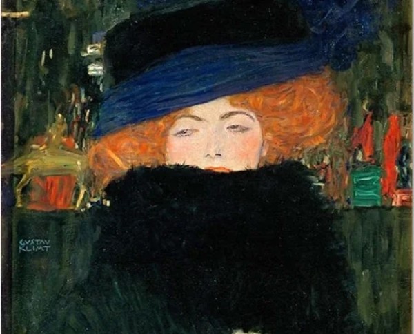 Dame mit Hut und Federboa by Paolo Veronese Original Oil Painting - GFM Painting