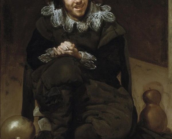 The Jester Calabacillas by Diego Rodriguez de Silva y Velazquez Original Oil Painting - GFM Painting