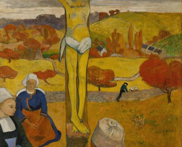The Yellow Christ by Paul Gauguin Original Oil Painting - GFM Painting