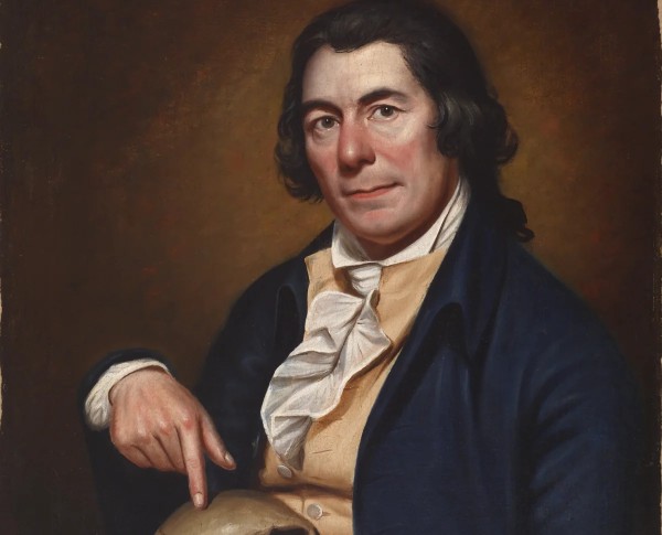 Portrait of Dr. Meer by Rembrandt Peale Original Oil Painting - GFM Painting