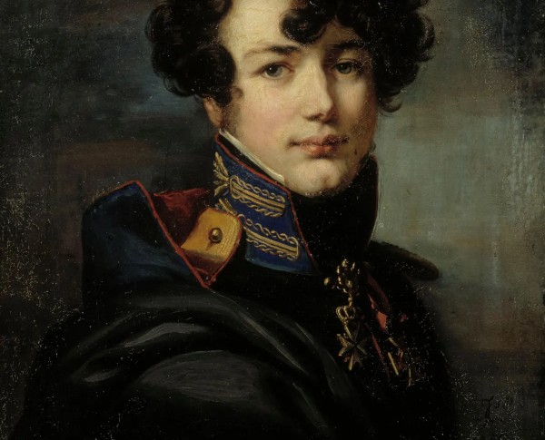 Prince Vasili Vasiljevits Dolgoruki by Carl Christian Vogel von Vogelstein Original Oil Painting - GFM Painting