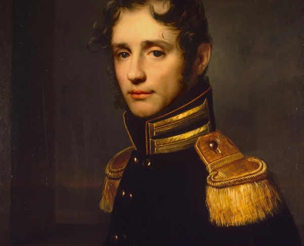 Portrait of Burchard Ch. Richter by Carl Christian Vogel von Vogelstein Original Oil Painting - GFM Painting