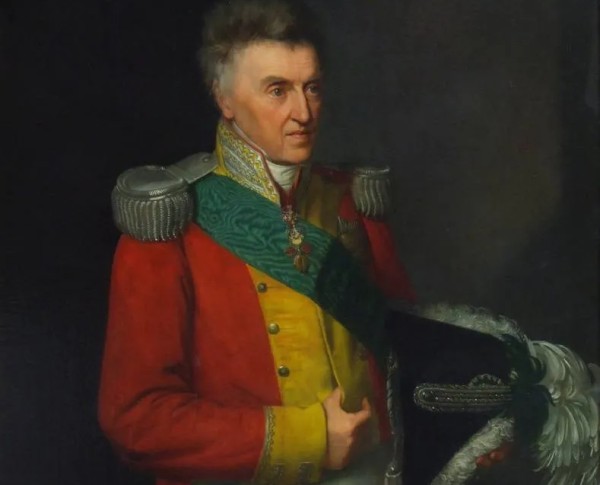 Anton, König von Sachsen by Carl Christian Vogel von Vogelstein Original Oil Painting - GFM Painting