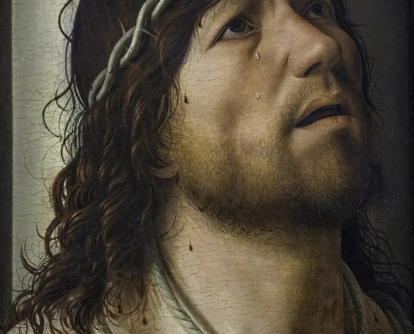 Christ at the Column by Donato Bramante Original Oil Painting - GFM Painting