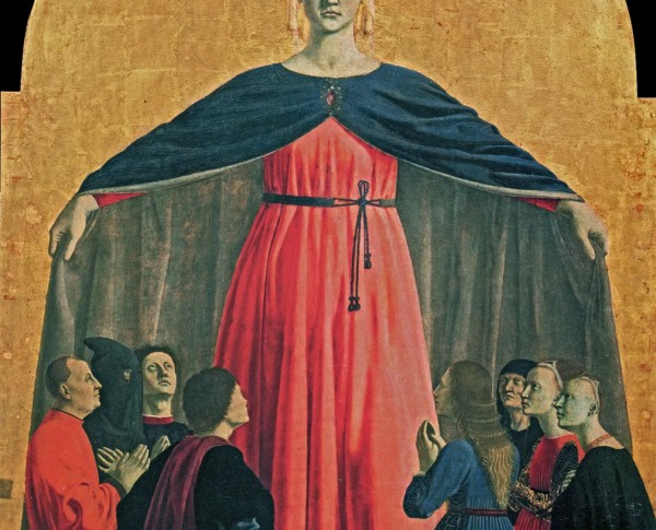 The Madonna of Mercy by Piero della Francesca Original Oil Painting - GFM Painting