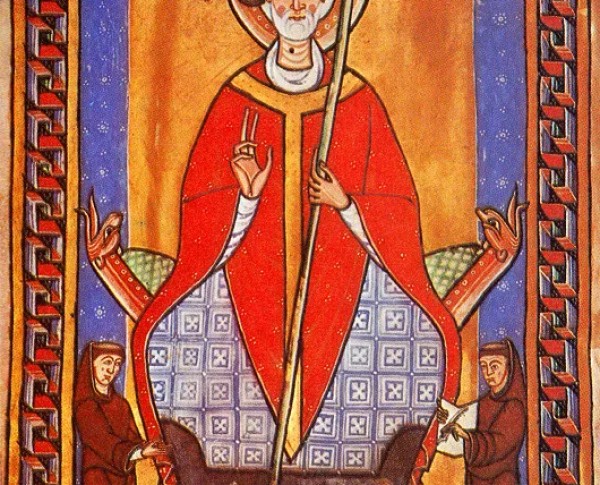 St Gregory by Francisco de Zurbaran Original Oil Painting - GFM Painting