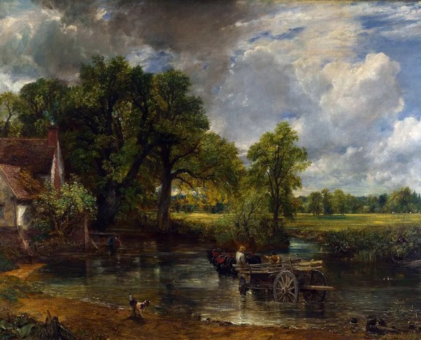 The Hay Wain, 1821 by Romanticism Original Oil Painting - GFM Painting