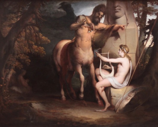 The Education of Achilles by James Barry Original Oil Painting - GFM Painting