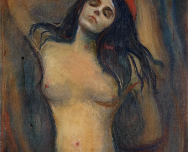 Madonna by Expressionism Original Oil Painting - GFM Painting